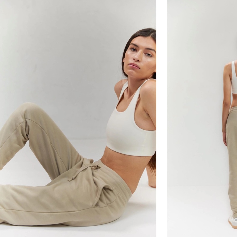 girlfriend collective Feather 50/50 Relaxed Fit Jogger Size M